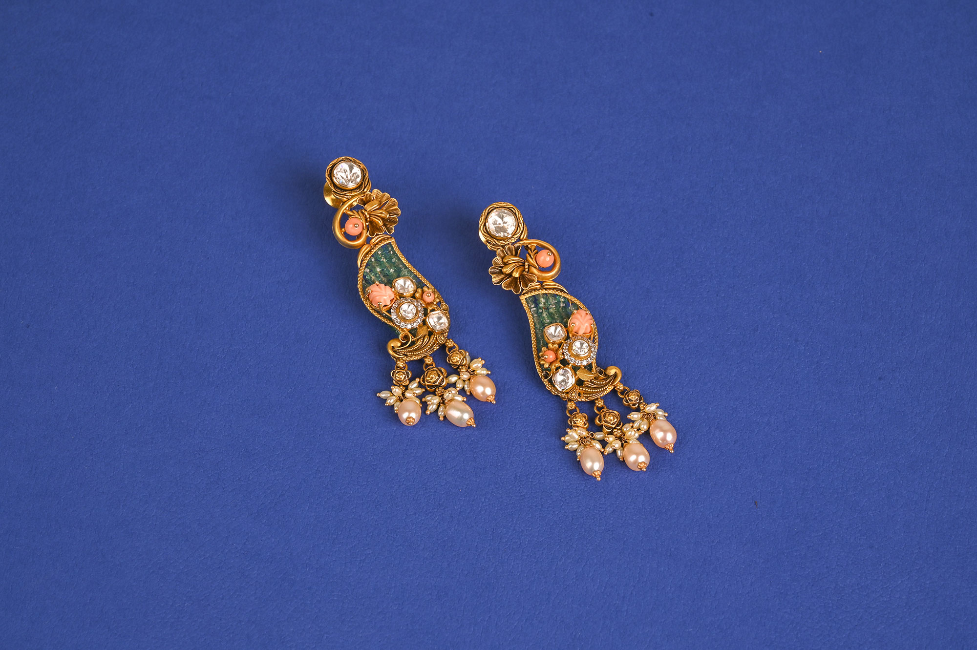 Fancy Gold Earrings